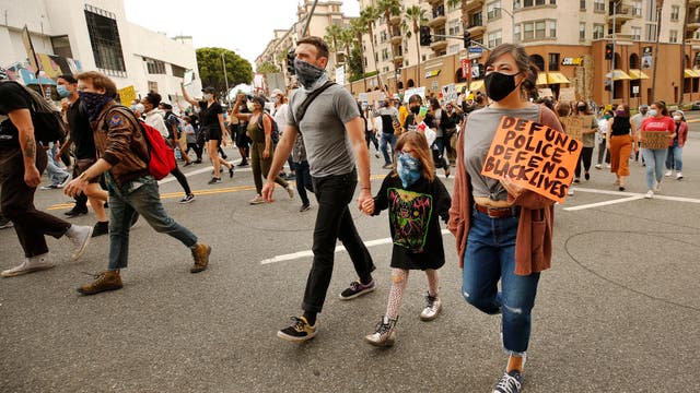 Activists call for an end To Los Angeles Unified School Police