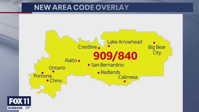 New telephone dialing procedure set to begin for 909 area code