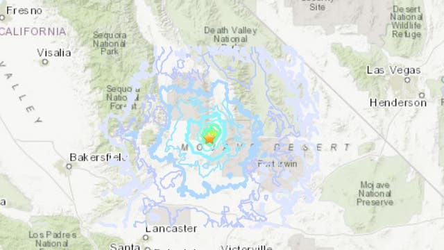 Two small quakes strike near Ridgecrest