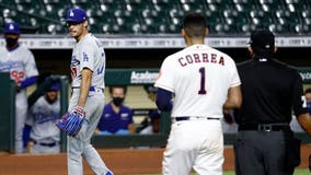 Benches clear as Dodgers beat Astros 5-2 in testy rematch