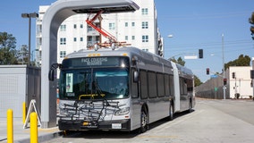 Metro deploys first zero-emission electric bus for G Line in San Fernando Valley