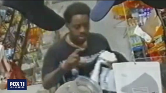 Long Beach police search for hit-and-run driver who killed employee after robbing store