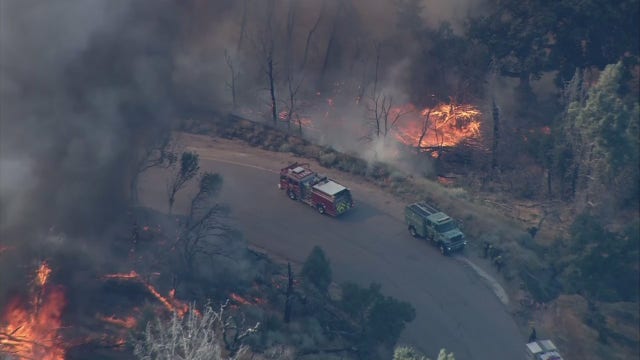 Crews stop forward progress of 300 acre Ridge Fire in Gorman area