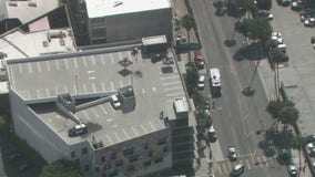 Suspect, officer shot on rooftop parking area in Culver City