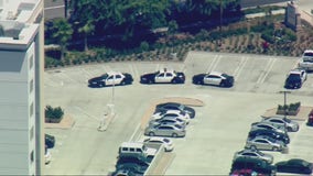 Massive brawl breaks out at a hotel in Anaheim, up to 100 people involved