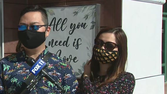 Honda Center reopens its doors for couples ready to get hitched