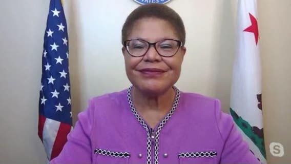 Former VP finalist Karen Bass on Joe Biden’s DNC speech: "He knocked it out of the park"