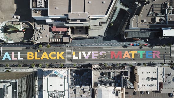 City to make Hollywood Blvd. All Black Lives Matter street painting permanent