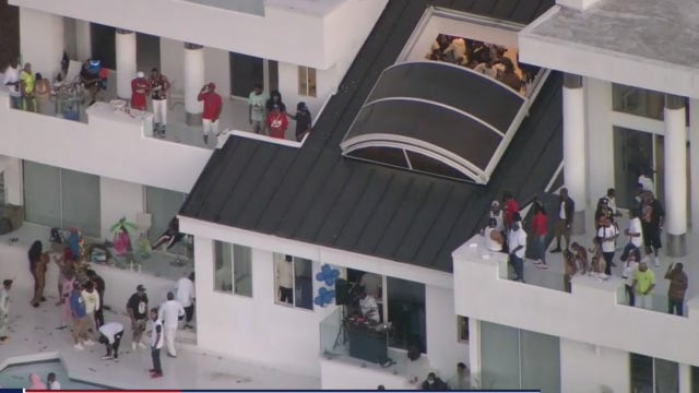 Police respond to large mansion party near Beverly Crest