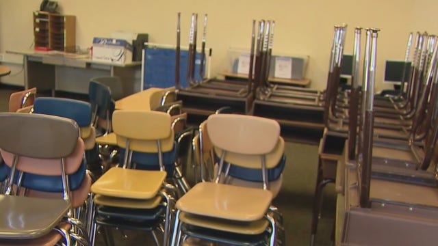 Distance learning with a twist on first day of school in Riverside