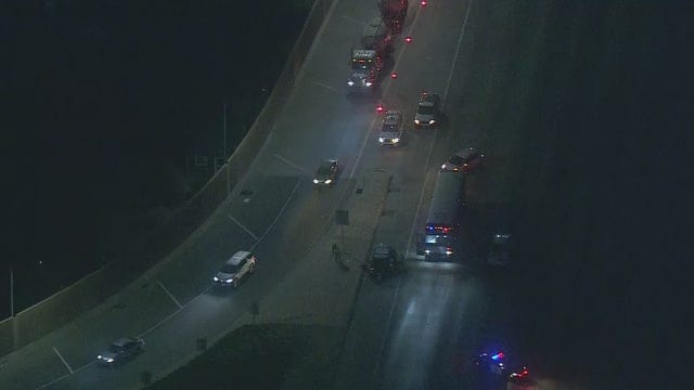 Pedestrian dies after being hit by LA County Sheriff's Department bus