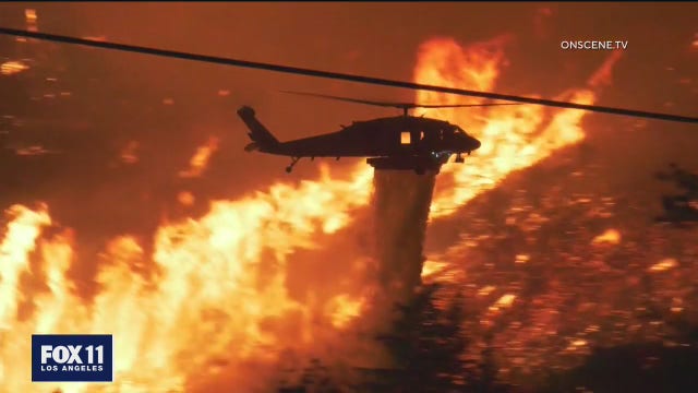 Lightning strikes at Lake Fire threaten containment lines