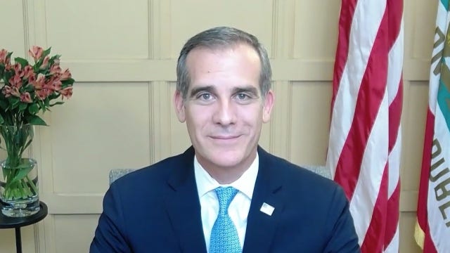 Mayor Garcetti describes process of helping Biden choose Harris as his running mate