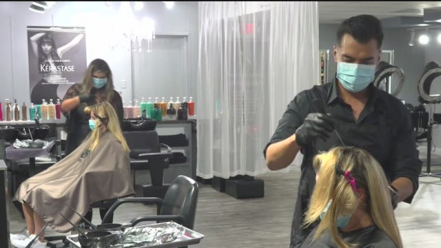 California hair salons, barbershops allowed to reopen indoors, but not in LA County