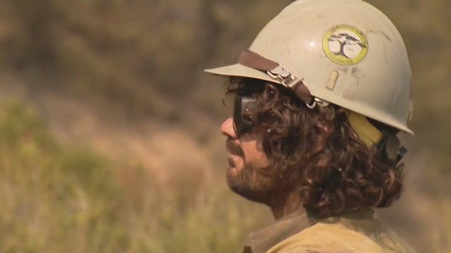 California firefighters battling blaze in extreme heat