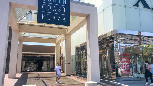 South Coast Plaza reopens in Costa Mesa