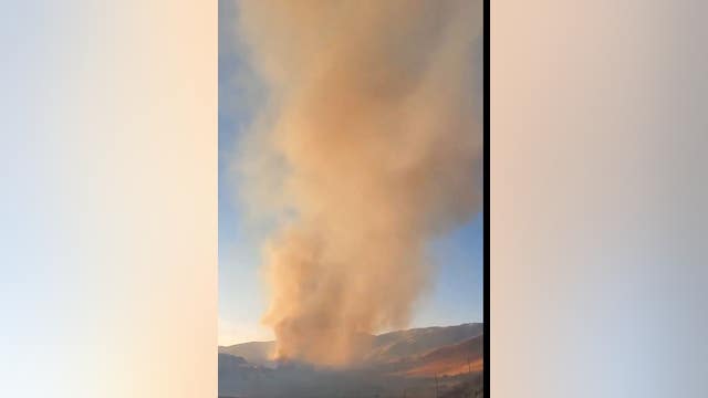 LA County firefighters stop forward progress of 200-acre brusher in Gorman