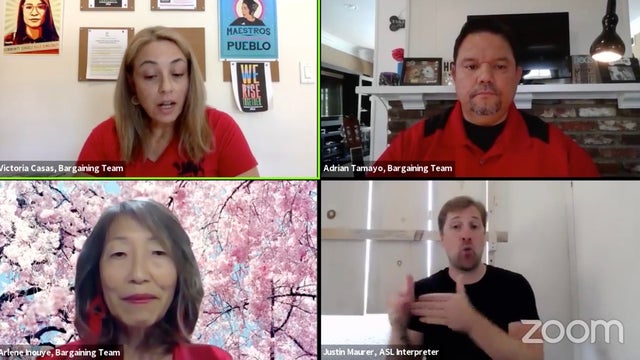 Tentative agreement reached between LAUSD, union representing district's teachers for 2020-21 school year