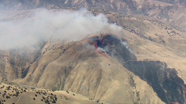 Firefighters contain 'Fort Fire' near Lebec