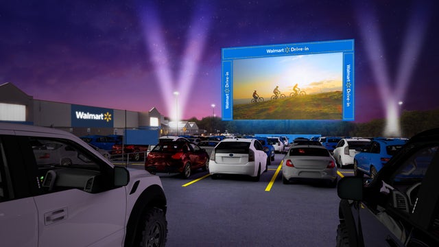 Tickets available for Walmart’s drive-in movie viewings in store parking lots — and they’re free