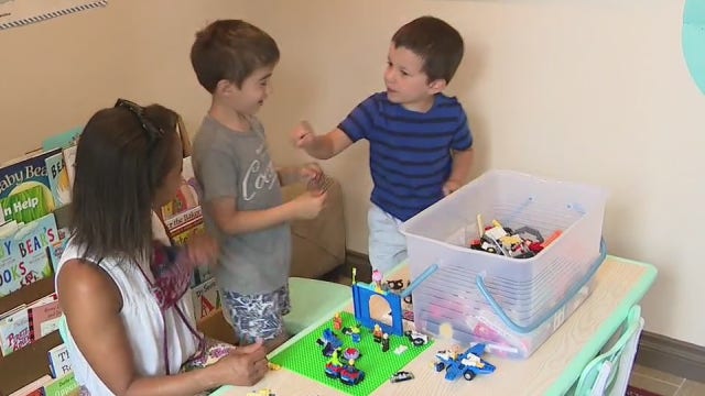 Full-time working parents invest in learning pod as children begin kindergarten in virus era