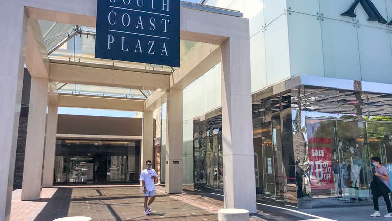 South Coast Plaza Reopens In Costa Mesa FOX 11 Los Angeles   GettyImages 1227665475 