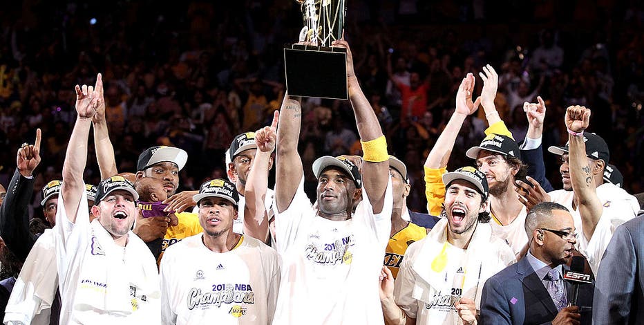 Kobe Bryant reflects on 2004 Finals loss, content with five rings - ESPN -  Los Angeles Lakers Blog- ESPN