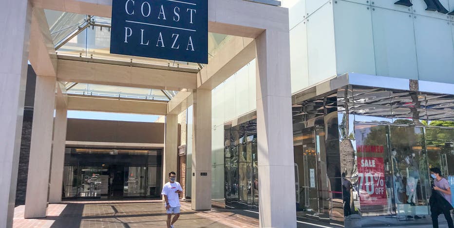 COSTA MESA, CA – OCTOBER 01: South Coast Plaza Mall in Costa Mesa