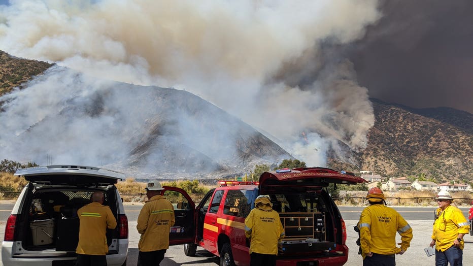 Ranch 2 Fire burning in Azusa grows to 4,300 acres  FOX 11 Los Angeles