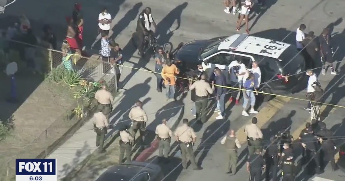 Black Lives Matter LA sends a call to action tweet after deputies ...