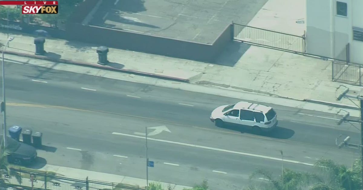 Man taken into custody following police pursuit in South Los Angeles ...