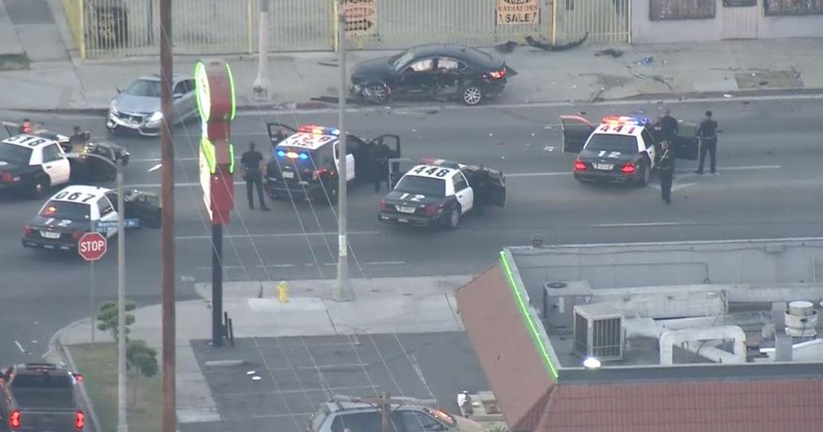 Suspect taken into custody after wild pursuit near South LA ends in ...