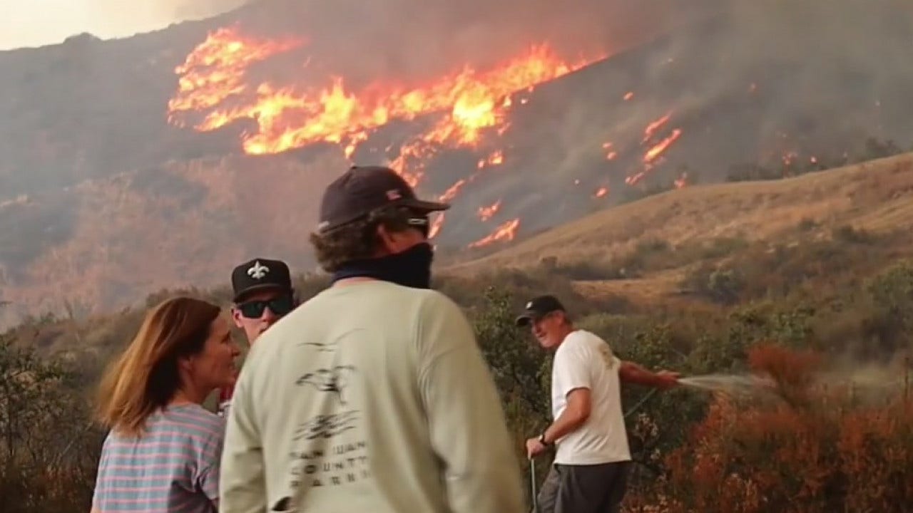 El Dorado Fire Ignited At Gender Reveal Photoshoot Grows To Over 14k Acres Prompts Evacuation