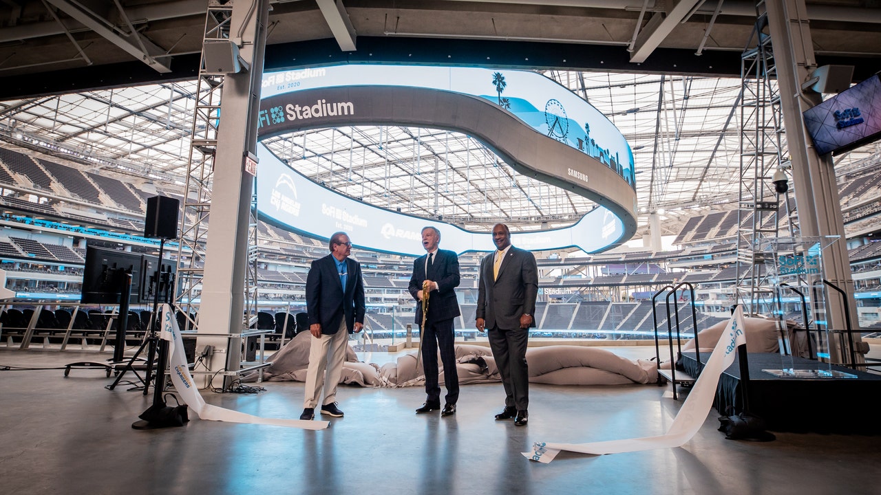 SoFi Stadium Officially Opens With Virtual Ribbon-Cutting