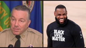 LA Sheriff Alex Villanueva challenges Lebron James to match reward money for gunman who ambushed two deputies