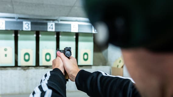 Deputy accidentally shoots himself at California gun range
