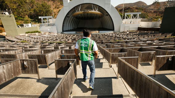 Hollywood Bowl, Music Center to serve as vote centers