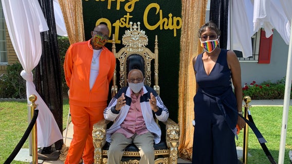 Rev. Cecil Chip Murray celebrates 91st bdy