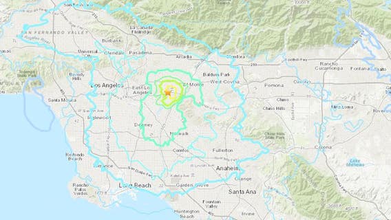 4.6 magnitude earthquake strikes near El Monte, rattles SoCal