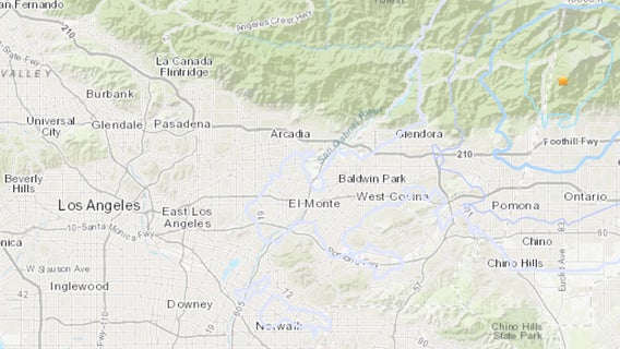 Preliminary 3.2-magnitude quake strikes Rancho Cucamonga, felt in portions of SoCal