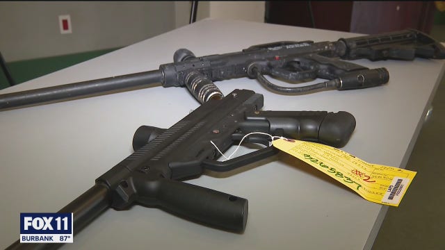 Paintball gun shootings on the rise in Los Angeles, LAPD says