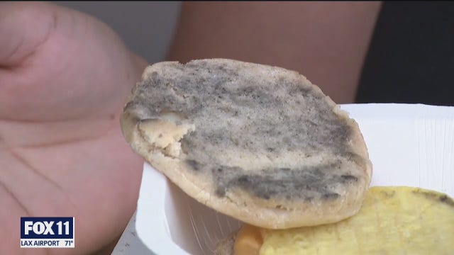Long Beach parents concerned after discovering mold like substance on free school meals