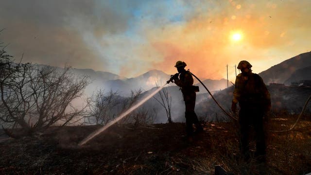 Bobcat Fire in Angeles National Forest now at 95% containment