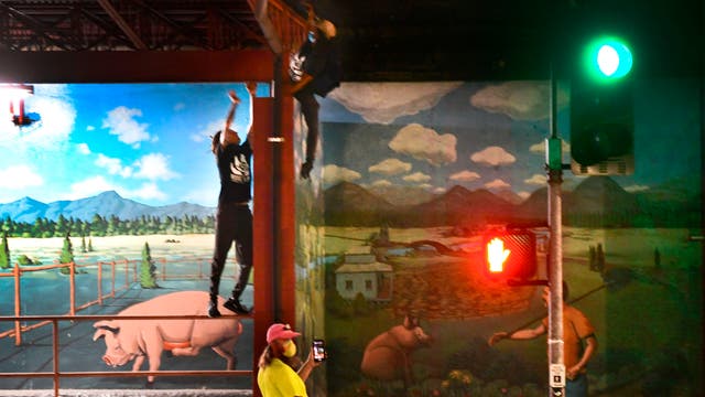 At least 26 activists arrested at Farmer John slaughterhouse in Vernon