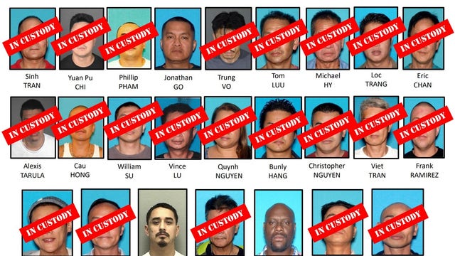 FBI-led task force targets drugs, gun sales in Southern California; 18 arrested