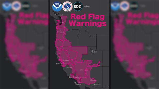 Santa Ana winds to continue to drive high fire risk across California through Wednesday