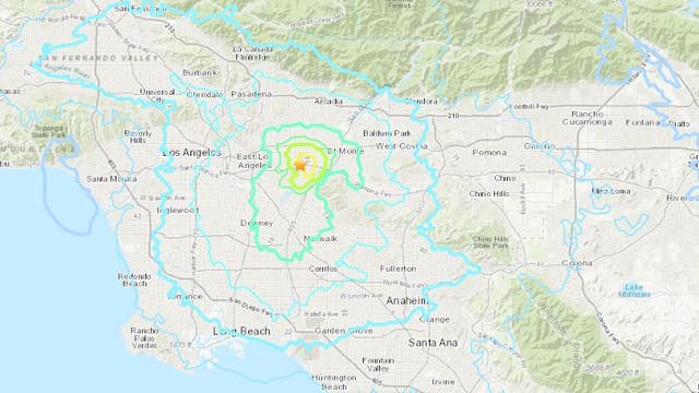 4.6 magnitude earthquake strikes near El Monte, rattles SoCal