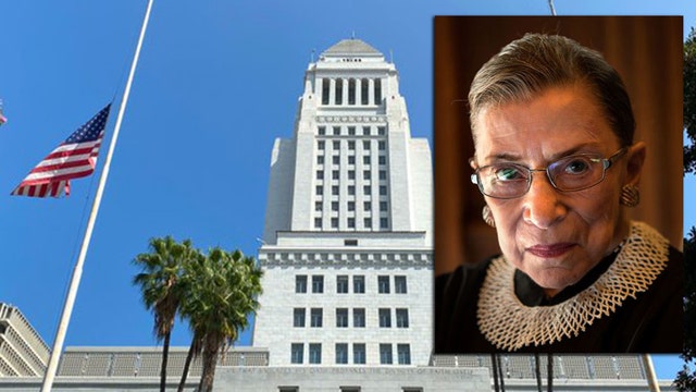 Flags to be flown at half-staff in Los Angeles County to honor life, legacy of Ruth Bader Ginsburg