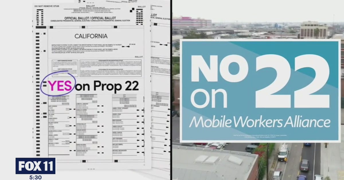 The benefits and drawbacks of California Prop. 22 | FOX 11 Los Angeles