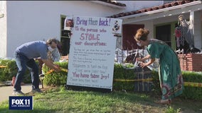 The Grinch who stole Halloween: Inglewood couple’s holiday decorations snatched from front yard